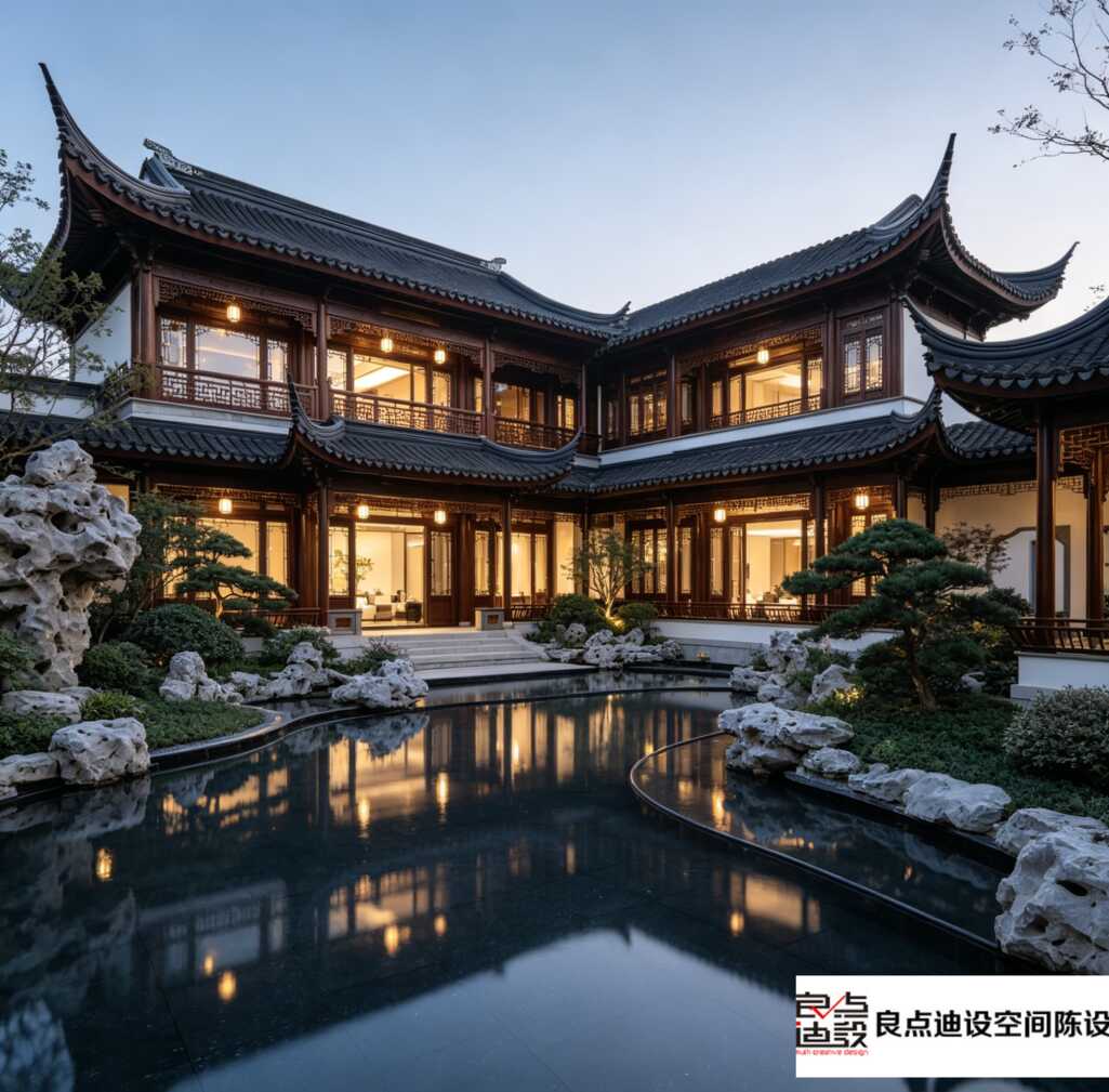 原来苏式风售楼处景观软装这么绝✨一眼穿越回江南园林